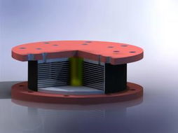 佛山鉛芯隔震建筑隔震橡膠支座哪里有生產的